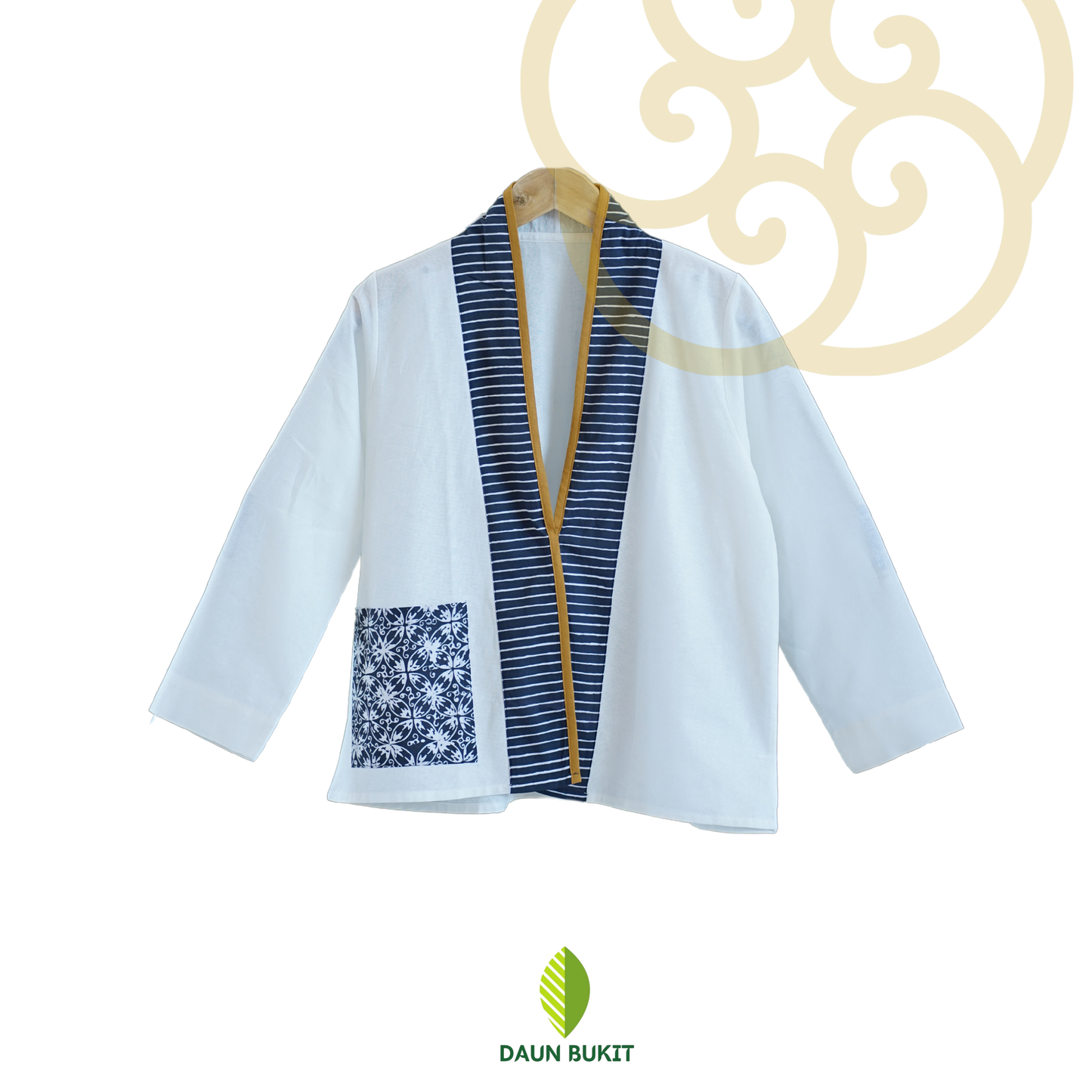 Gendhis Cardigan Kimono Outer Linen Premium