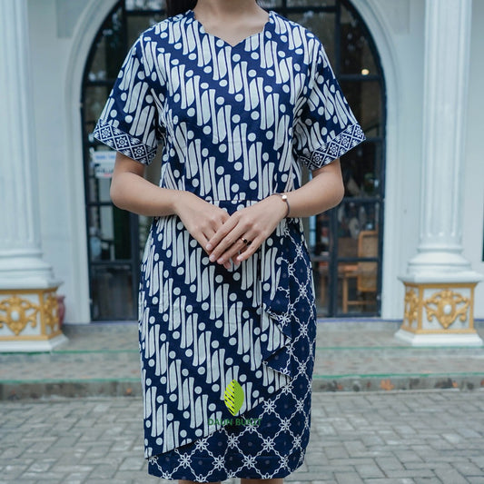 Dress Batik Premium Simple 2