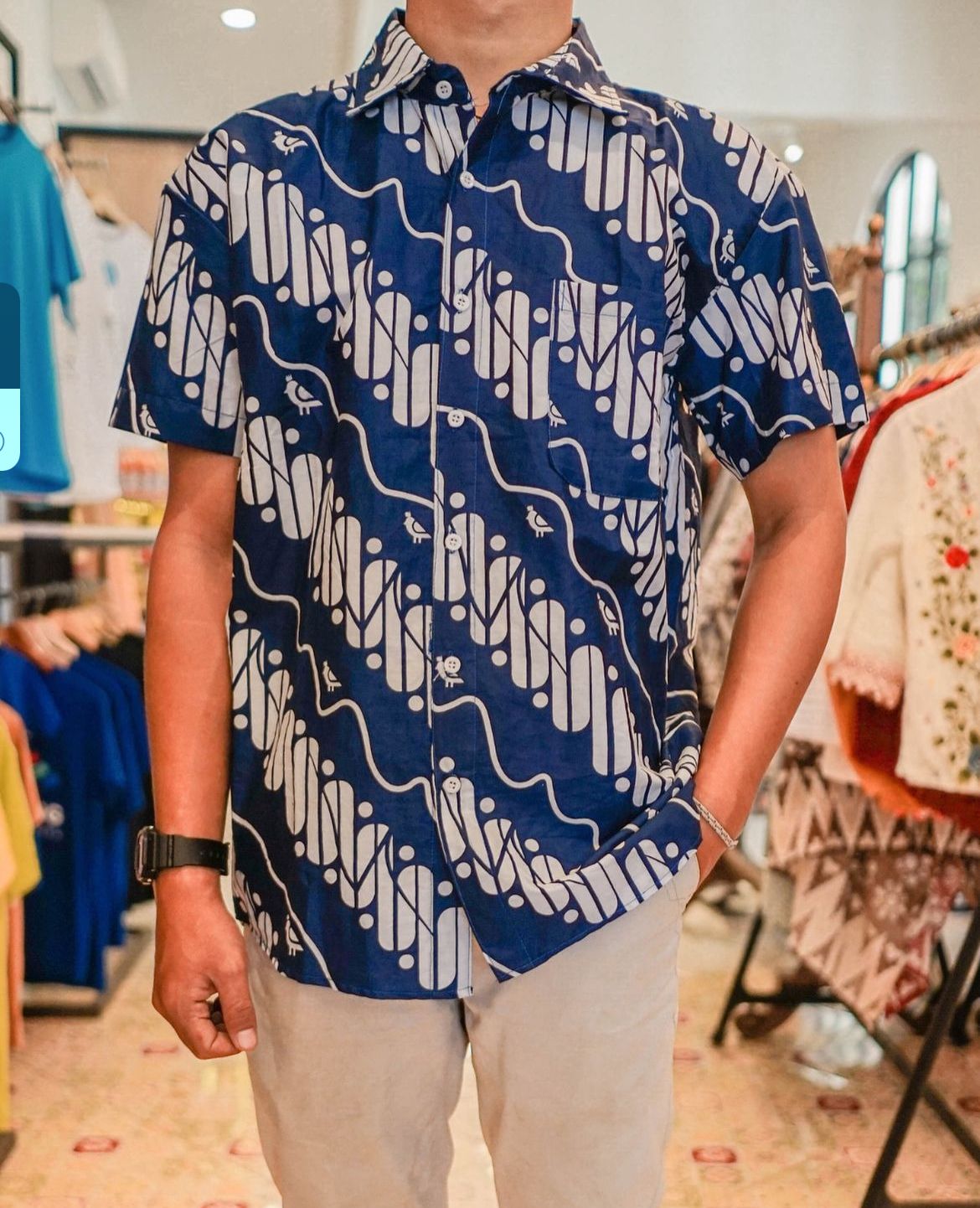 Kemeja batik Parang Denmas