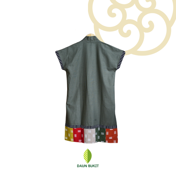 Anindita Long Outer Batik Linen Premium