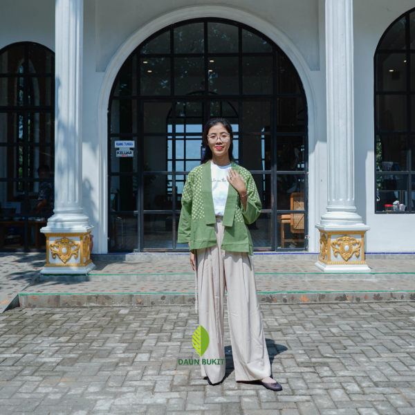 Cardigan Kimono Lengan Panjang - Image 2
