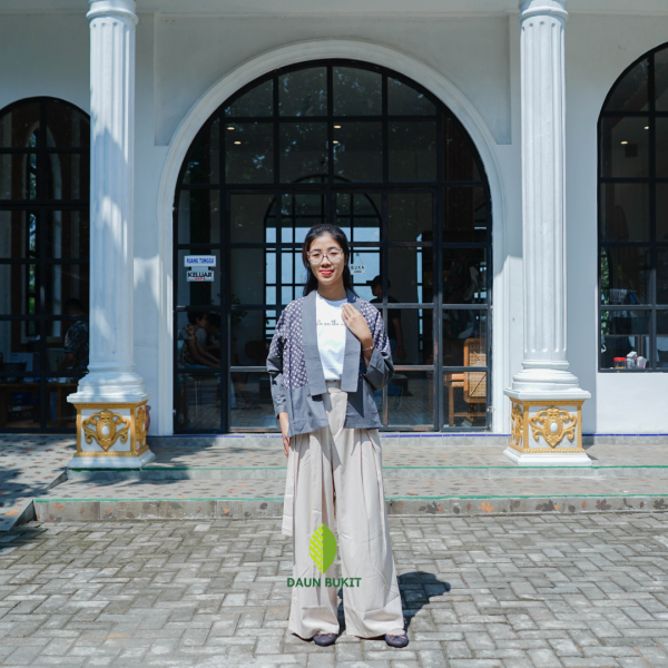 Cardigan Kimono Lengan Panjang - Image 4