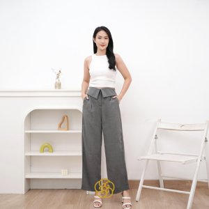 Iswara Celana Kulot Premium Semiwool Luxe Twill