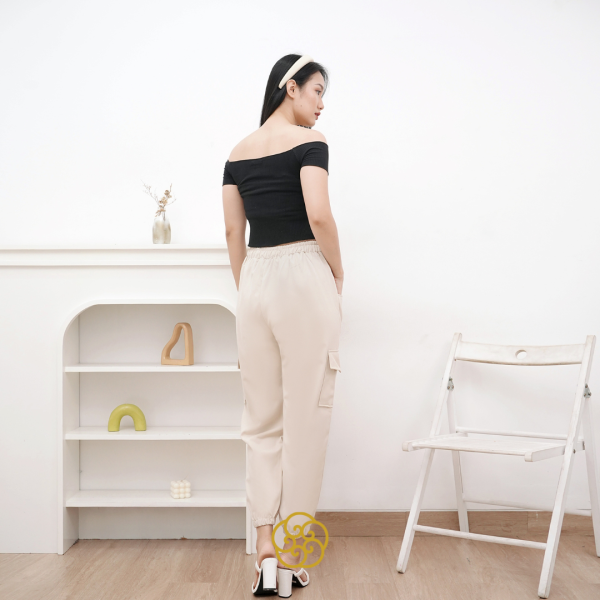Gayatri Cargo Pants/Celana Cargo Wanita Premium - Image 4