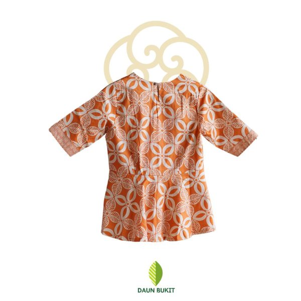 Batik Kawung Wanita Lengan 3/4 - Image 2