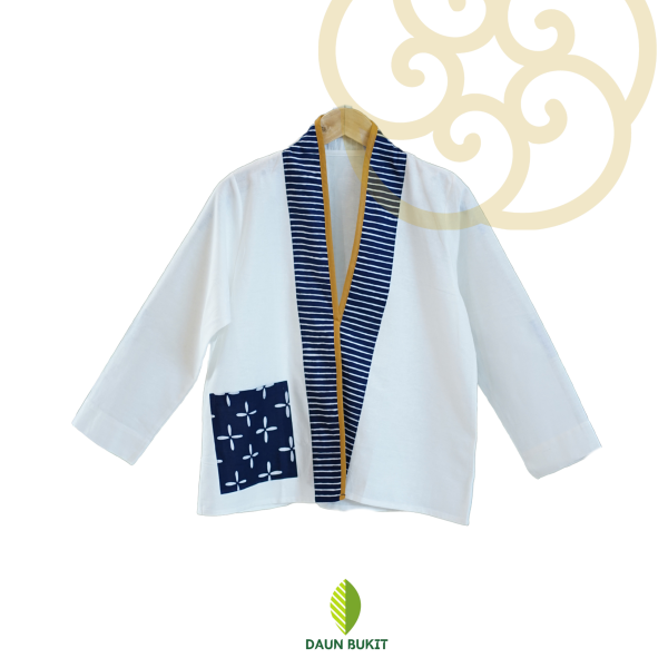 Gendhis Cardigan Kimono Outer Linen Premium - Image 6