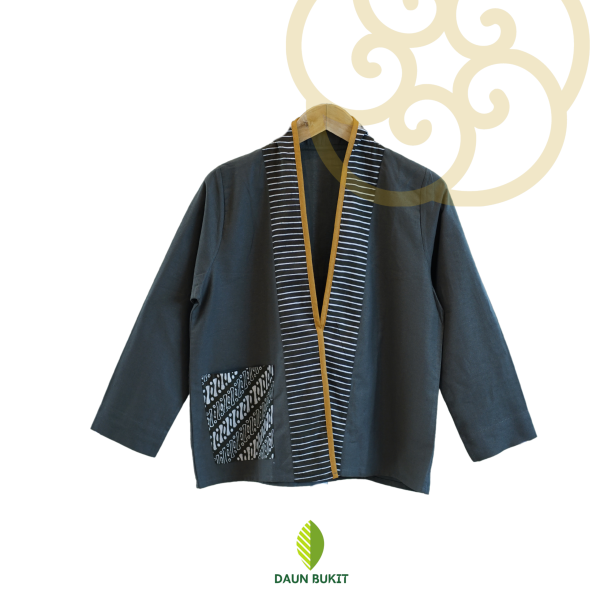 Gendhis Cardigan Kimono Outer Linen Premium - Image 8