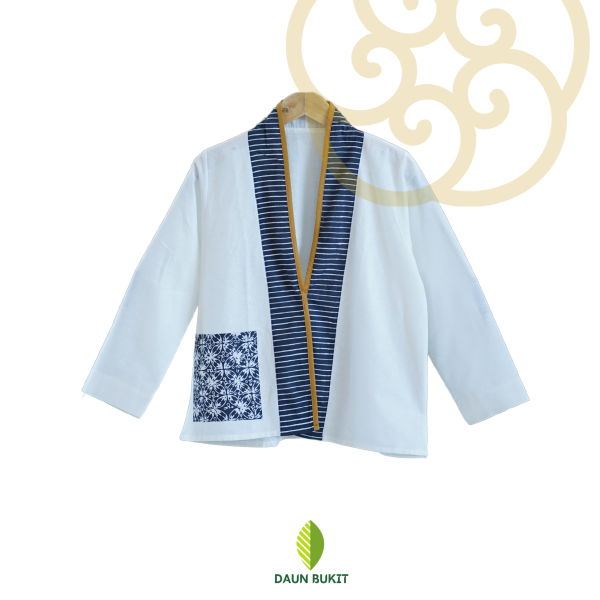 Gendhis Cardigan Kimono Outer Linen Premium - Image 9