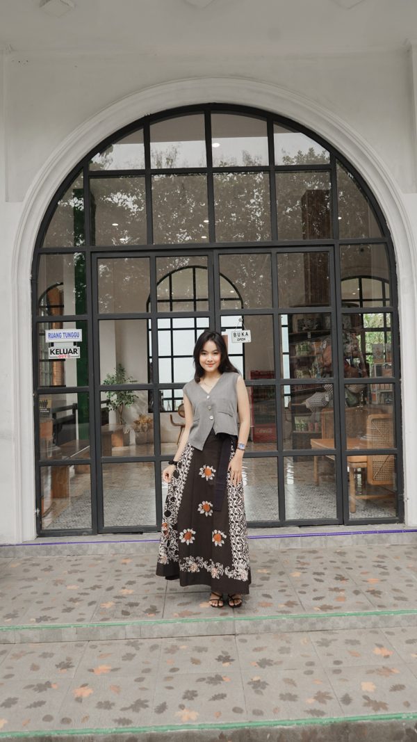 Rok Wanita Lilit Batik Cap Denmas Batik