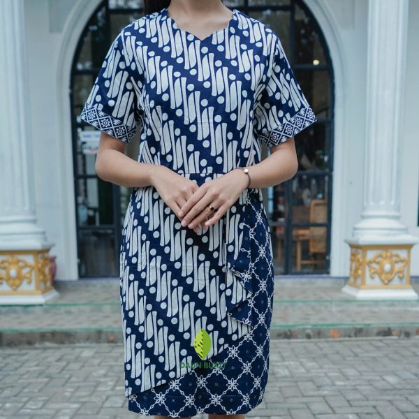 Dress Batik Premium Simple 2 - Image 3