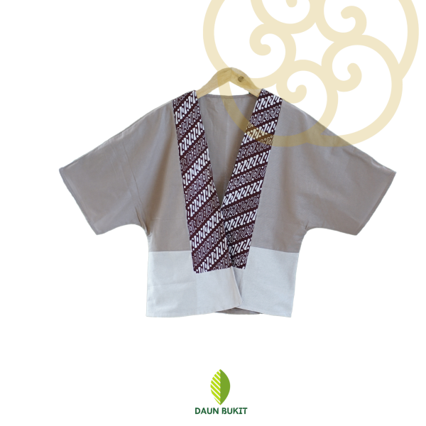 Wongso Cardigan Outer Linen Batik Wanita