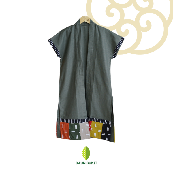 Anindita Long Outer Batik Linen Premium