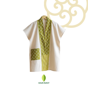 Dewani Long Outer Batik Linen Premium