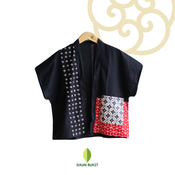 Ratimaya Outer Linen Batik Kawung Premium - Image 3