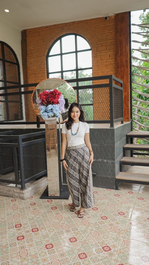 Celana Batik Wanita Panjang Katun Stretch
