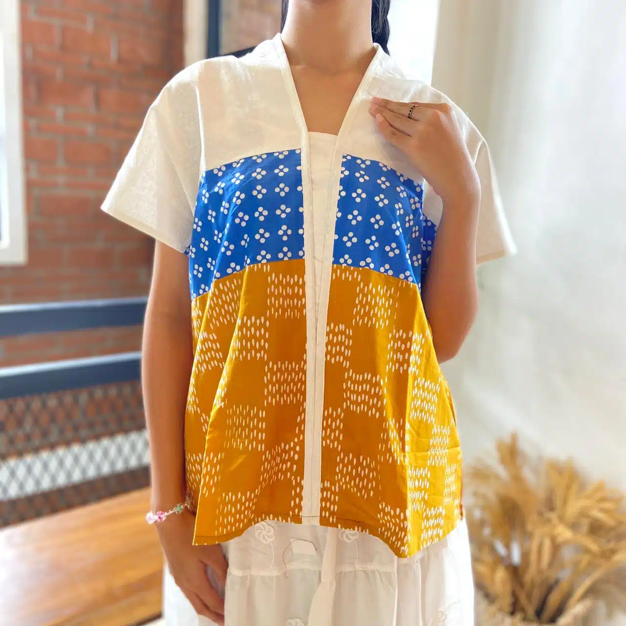 Batik Wanita - Larasati Blouse Linen