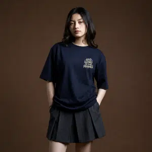 Kaos Rohani God Listens To Our Prayers Tshirt Oversize Cotton Combed 24s